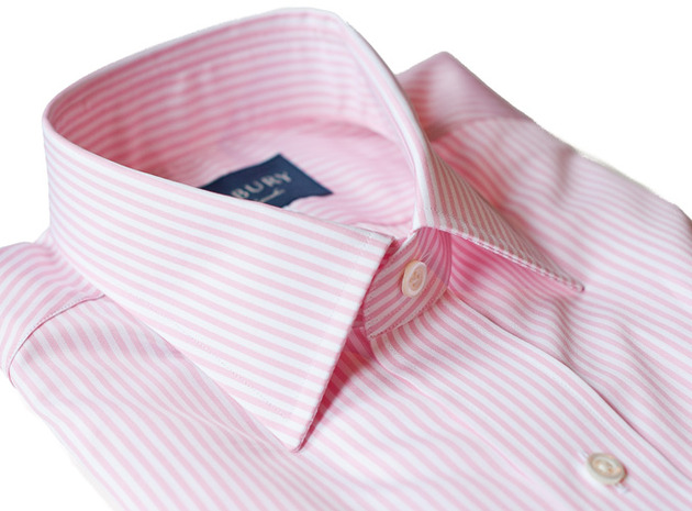 The Pink Bengal Worker Slim Fit collar