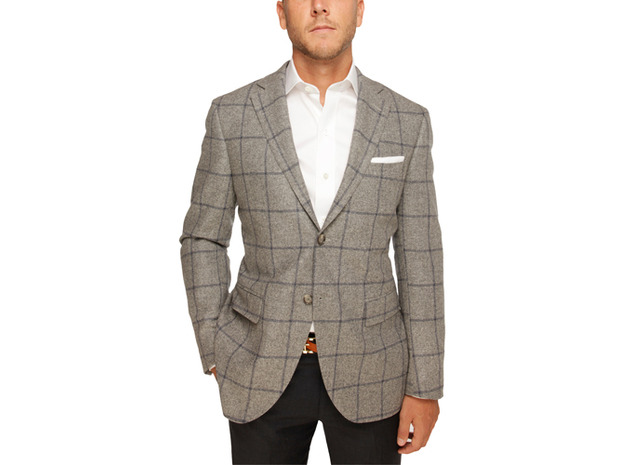 The Grey Chapman Windowpane Sport Coat